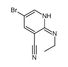 5-bromo-2-(ethylamino)nicotinonitrile structure