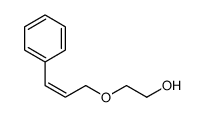 2-(3-phenylprop-2-enoxy)ethanol Structure