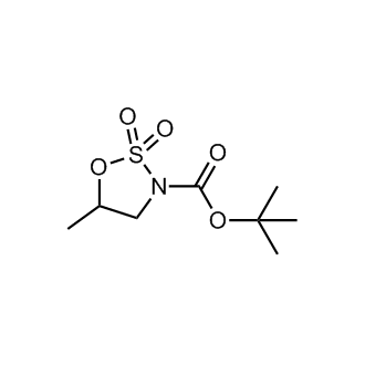 5-甲基-1,2,3-氧杂噻唑烷-3-羧酸叔丁酯2,2-二氧化物图片