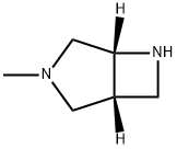 (R,R)-3-Methyl-3,6-diaza-bicyclo[3.2.0]heptane Structure