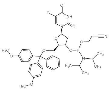 5'-O-DMT-5-Fluoro-2'-deoxyuridine-3'-CE phosphoramidite picture
