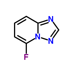 5-氟-[1, 2, 4]三唑并[1, 5-a]吡啶结构式