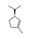 3(S)-isopropyl-1-methylcyclopentene Structure