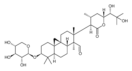 15,16-seco-cimiterpene B结构式