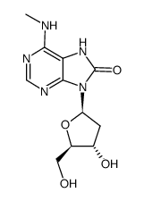 N6 -methyl-8-oxo-2'-deoxyadenosine Structure