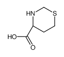 (4R)-1,3-Thiazinane-4-carboxylic acid Structure