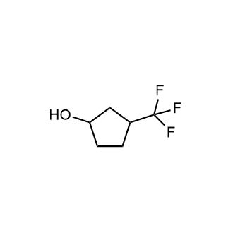 3-(三氟甲基)环戊烷-1-醇结构式