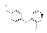 4-(2-Chlorophenoxy)benzaldehyde Structure