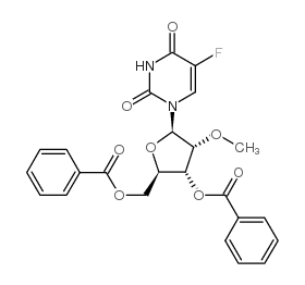 3',5'-DI-O-BENZOYL-5-FLUORO-2'-O-METHYLURIDINE structure