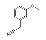 (3-Methoxyphenyl)acetonitrile Structure