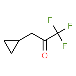 2-Propanone,3-cyclopropyl-1,1,1-trifluoro- structure