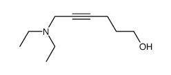 6-(diethylamino)-4-hexynol结构式