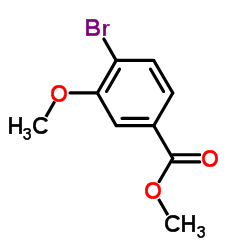 Methyl 4-bromo-3-methoxybenzoate structure