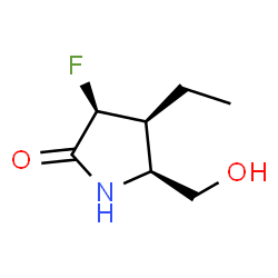 (3S,4S,5S)-4-ethyl-3-fluoro-5-(hydroxymethyl)pyrrolidin-2-one picture