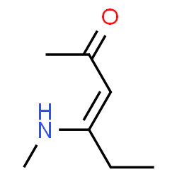 3-Hexen-2-one, 4-(methylamino)-, (Z)- (9CI)结构式
