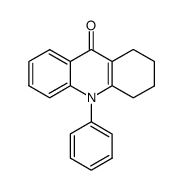 N-Phenyl-1,2,3,4-tetrahydroacridin-9-one结构式
