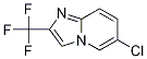 6-Chloro-2-(trifluoromethyl)imidazo[1,2-a]pyridine structure