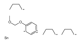 tributyl-[4-(methoxymethoxy)phenyl]stannane Structure