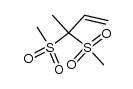 3,3-bis(methylsulfonyl)but-1-ene Structure