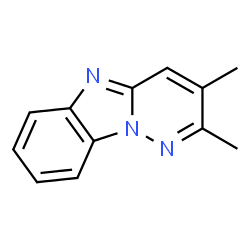 Pyridazino[1,6-a]benzimidazole, 2,3-dimethyl- (9CI)结构式