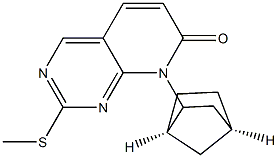 8-((1R,4S)-bicyclo[2.2.1]heptan-2-yl)-2-(methylthio)pyrido[2,3-d]pyrimidin-7(8H)-one picture