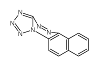 naphtho[2,1-e]tetrazolo[5,1-c][1,2,4]triazine Structure