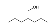 4-methyl-2-(2-methylpropyl)pentan-1-ol结构式