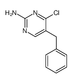5-benzyl-4-chloro-pyrimidin-2-ylamine Structure