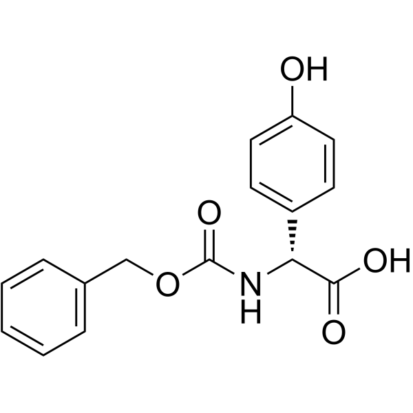 (R)-(N-benzyloxycarbonyl)-p-hydroxyphenylglycine picture