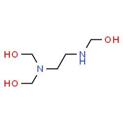 Methanol, [[2-[(hydroxymethyl)amino]ethyl]imino]bis- (9CI) structure