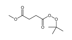 methyl 4-tert-butylperoxy-4-oxobutanoate Structure