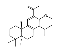 Phenanthrene, 1,2,3,4,4a,9,10,10a-octahydro-7-methoxy-1,1,4a-trimethyl-6-(1-methylethenyl)-8-(1-methylethyl)-, (4aS,10aS)- picture