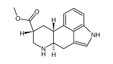 methyl (6aR,9R,10aR)-4,6,6a,7,8,9,10,10a-octahydroindolo[4,3-fg]quinoline-9-carboxylate结构式