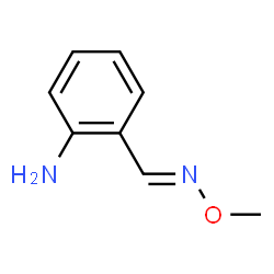 (E)-2-氨基苯甲醛O-甲基肟结构式