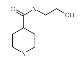 piperidine-3-carboxylic acid (3-hydroxy-propyl)-amide structure