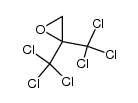 1,1-bis(trichloromethyl)ethylene oxide Structure