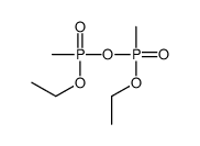 1-[[ethoxy(methyl)phosphoryl]oxy-methylphosphoryl]oxyethane结构式