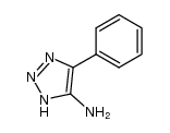 1H-1,2,3-Triazol-5-amine,4-phenyl-结构式