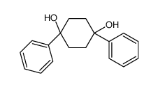 1,4-diphenylcyclohexane-1,4-diol Structure