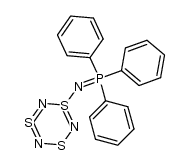 (triphenylphosphoranediyl)aminocyclotrithiatriazene Structure