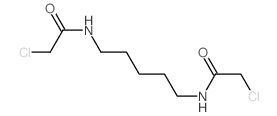 Acetamide,N,N'-1,5-pentanediylbis[2-chloro- Structure