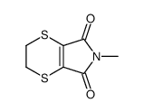 N-METHYL-3,6-DITHIA-3,4,5,6-TETRAHYDROPHTHALIMIDE structure