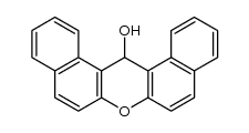 14H-dibenzo[a,j]xanthen-14-ol结构式