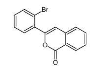 3-(2-bromophenyl)isochromen-1-one结构式