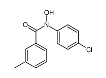 N-(4-chlorophenyl)-N-hydroxy-3-methylbenzamide Structure