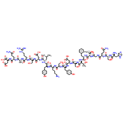 glucagon (1-21)结构式