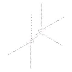 bis[[tetrahydro-4-hydroxy-3,5,5-tris[[(1-oxooctadecyl)oxy]methyl]-2H-pyran-3-yl]methyl] maleate picture