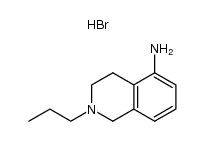 5-amino-2-n-propyl-1,2,3,4-tetrahydroisoquinoline hydrobromide Structure
