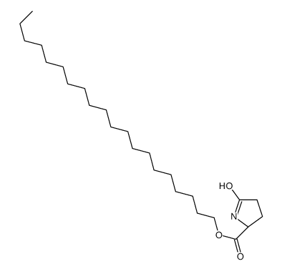 icosyl (2S)-5-oxopyrrolidine-2-carboxylate结构式