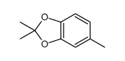 2,2,5-trimethyl-1,3-benzodioxole结构式